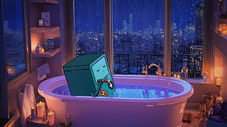 chill rainy night in city - calm your mind [ chill beats to work/relax to ]