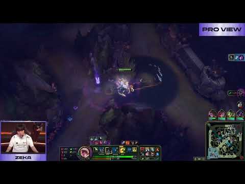 HLE Zeka Akali Pro View | DNF vs HLE | 2025 LCK Round 1-2 W2D1