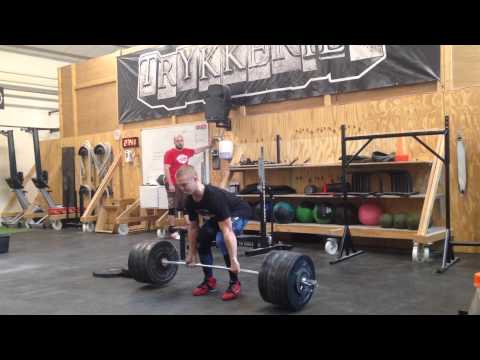 Deadlift: 175 x 10 reps by Anton F. Rønager