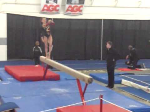 Gymnastics - Sara Piedrahita P3 Beam Competition