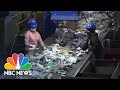 Artificial intelligence helping recycling center sort waste