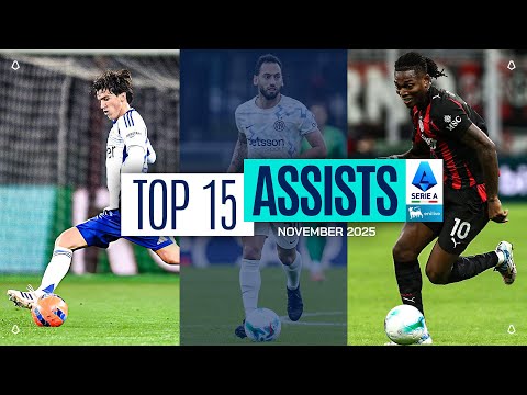 The Top 15 Assists of November | Top Assists | Serie A 2025/26