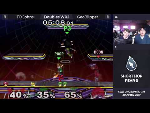 Short Hop Pear 3 Doubles - Winners Round 2 - GeoBreaker + Blip vs Phoenix | Shais + Phoenix | Kyran