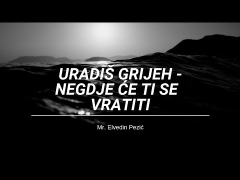 Posljedice grijeha | Slučaj sa zlatarom i njegovom ženom | mr. Elvedin Pezić [PRIČA] | ᴴᴰ