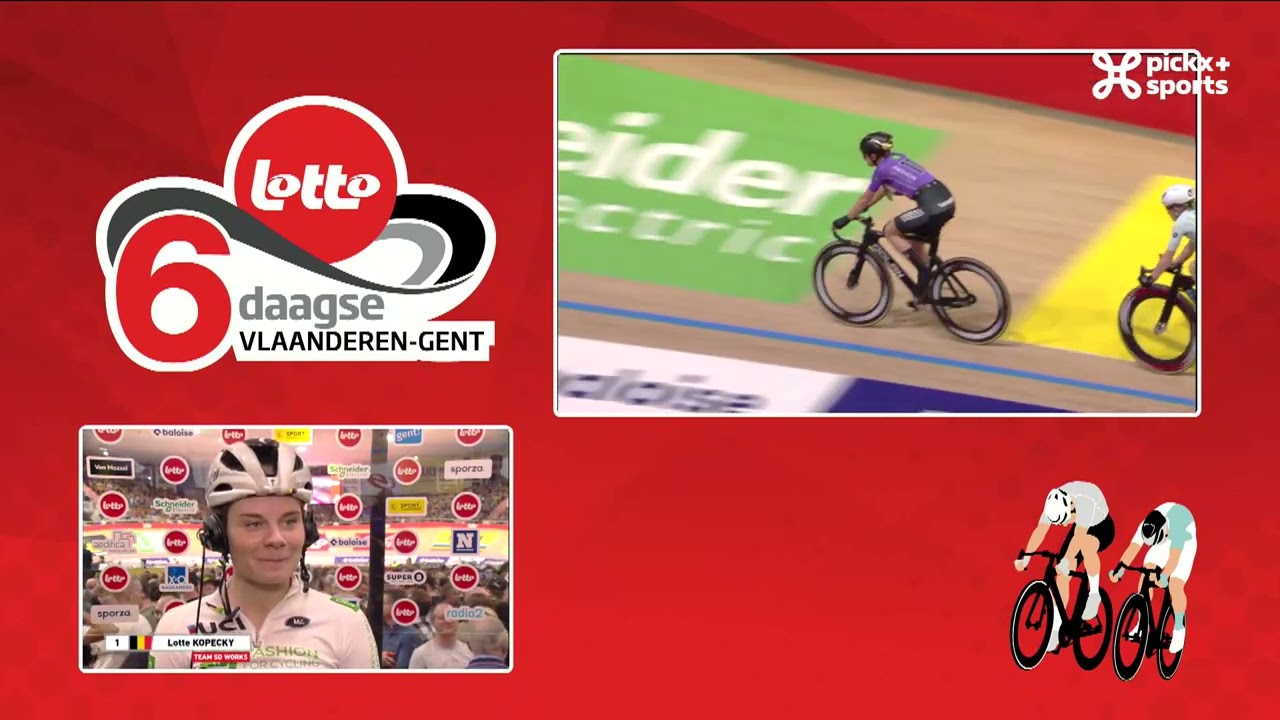 Lotto Zesdaagse Gent - 2023 - DAG 4 | Interview Lotte Kopecky