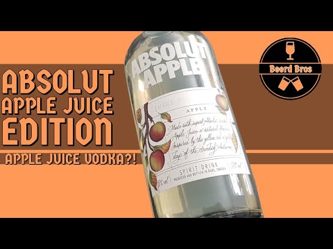 Absolut Apple: Juice Edition Vodka Review!