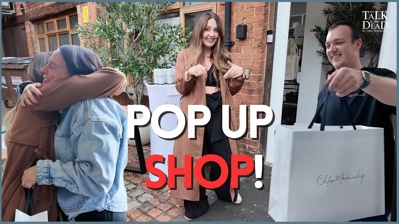 LIVE Mediumship Readings at My 11:11 Pop-Up Shop Opening!