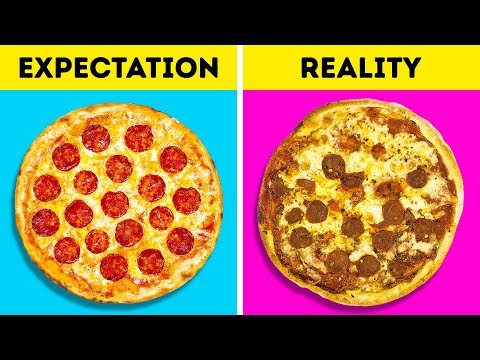 FOOD ADS: EXPECTATION VS REALITY