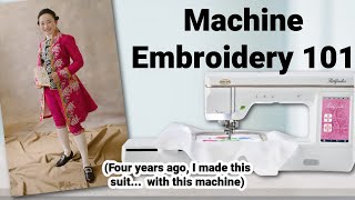 Beginner's Guide to Machine Embroidery || Selecting, Buying,