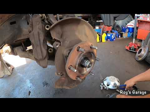 How to Replace the Bearing+Hub Assembly on a 2006 Toyota Tacoma