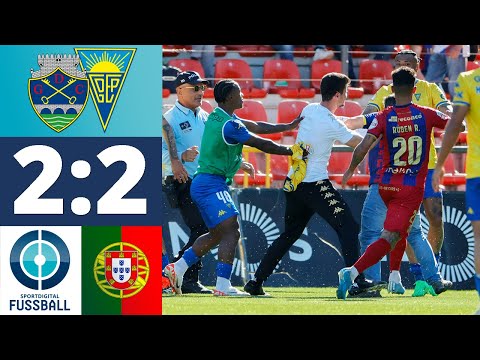 Fan-Attacke! Jagdszenen in Portugal | GD Chaves - Estoril Praia