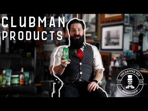 Classic CLUBMAN PINAUD PRODUCTS - Dapper Den Review