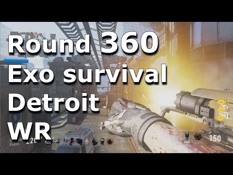 Exo Survival World Record Round 360 Detroit Suicide W/Scottiei3 + exo zombie gameplay xD