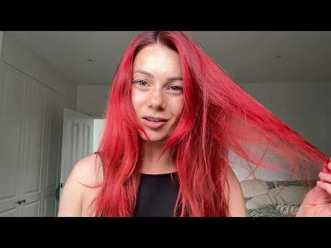 the secret to my red hair, my dad is now a vlogger and a full on week