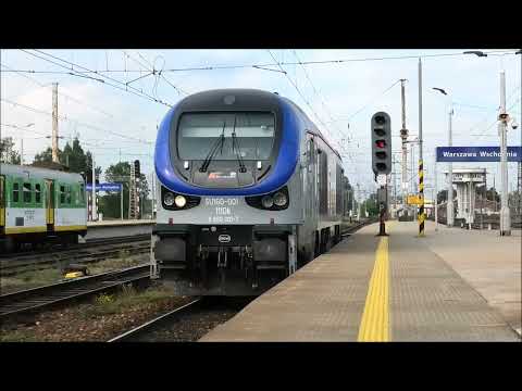 Pociągi Warszawa Wschodnia Wiosna 2022r.