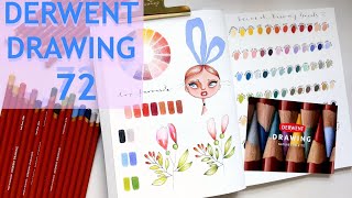 NEW Derwent Drawing 72 Pencil Set LAUNCH!! | HOW to Blend + Favourite Colours | Deep Dive #derwent
