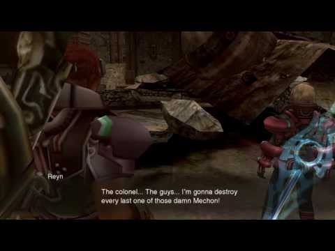 (Wii) Xenoblade Chronicles HD Cutscene 014a - Blocked Entrance - ENGLISH