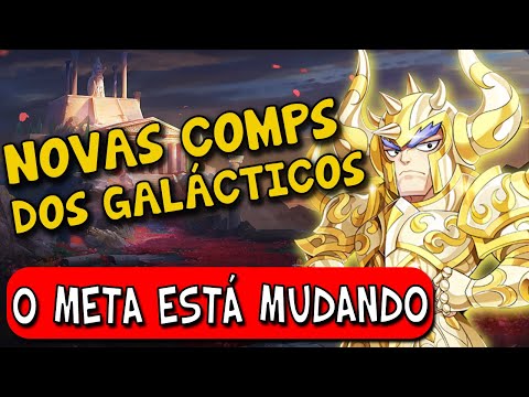 MINHAS NOVAS COMPS PARA PEGAR LENDÁRIO NOS DUELOS GALÁCTICOS - SAINT SEIYA AWAKENING