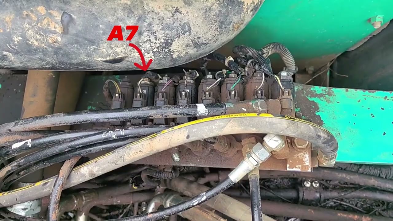 Kobelco Solenoid Valve YN35V00047F1 for SK mark 8