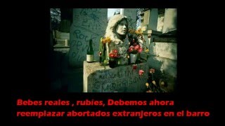 Jim Morrison -  Severed garden - subtitulado