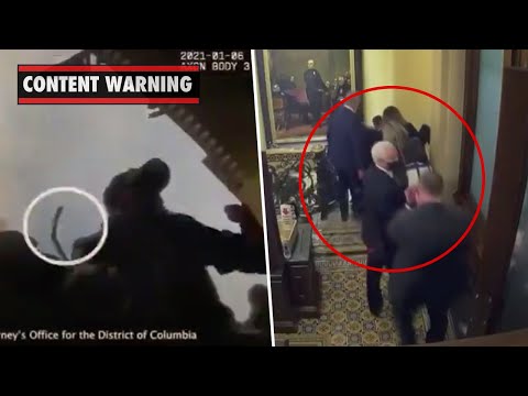 Capitol Riots: Previously unseen footage shows rioters storm US Capitol