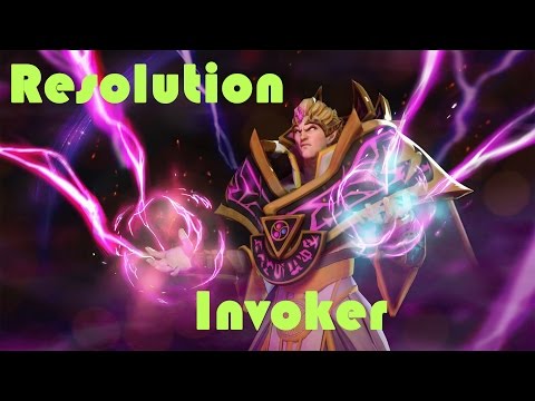 Dota 2 DC.Resolution how to play invoker guide