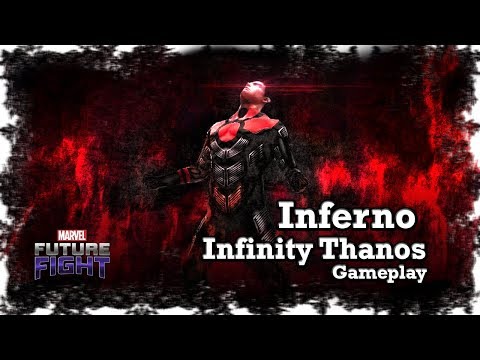 Marvel: Future Fight - Inferno T2 Hot Streak Gameplay | Infinity Thanos