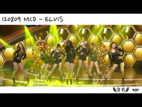[120809] MCD HOT Debut  ELVIS - AOA