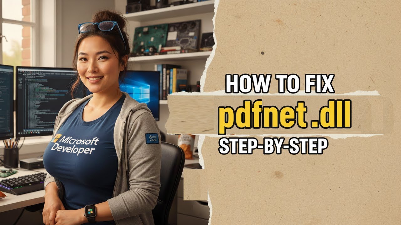pdfnet.dll Missing? Fix PDF Viewer Errors!