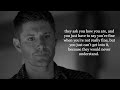 Destiel But Every Time Lucifer Uses Cas To Hurt Dean Quit Playing Games With My Heart Starts Playing