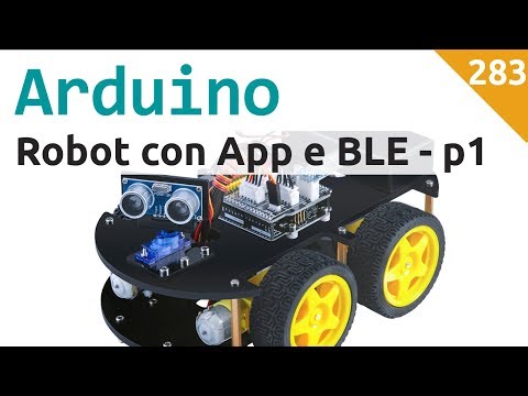 Robot controllato via BLE da App con giroscopio - 1/2 - Video 283