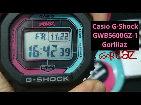 G-Shock Casio GWB5600GZ-1 Gorillaz Collaboration