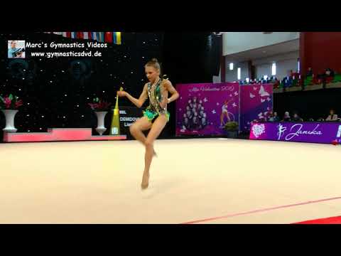 Lianna Demidova (BEL) - FIG-Junior 40 - Miss Valentine Cup Tartu 2019