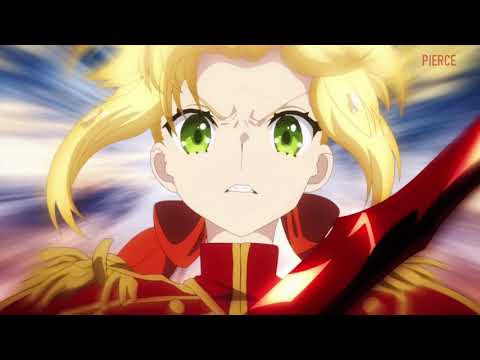 Fate/Extra Last Encore - Nero\Hakuno VS. Gawain\Leonardo