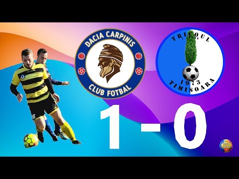AS FC Dacia Carpinis - AS Tricoul 1 Iunie (1-0) Liga V, Seria 1, Etapa 15, 21.11.21 4K60FPS