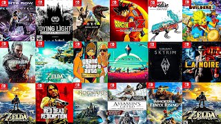 Top 30 Best Nintendo Switch OPEN WORLD Games (Updated 2026)