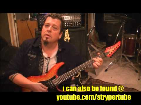 Stryper All For One Guitar Lesson + Tutorial