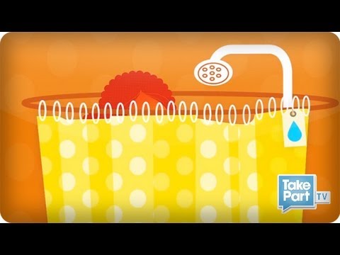 How much water does the average Canadian waste per day?