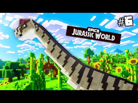 Unleashing a Dinosaur in Minecraft | EPiC's Jurassic World Ep. 6