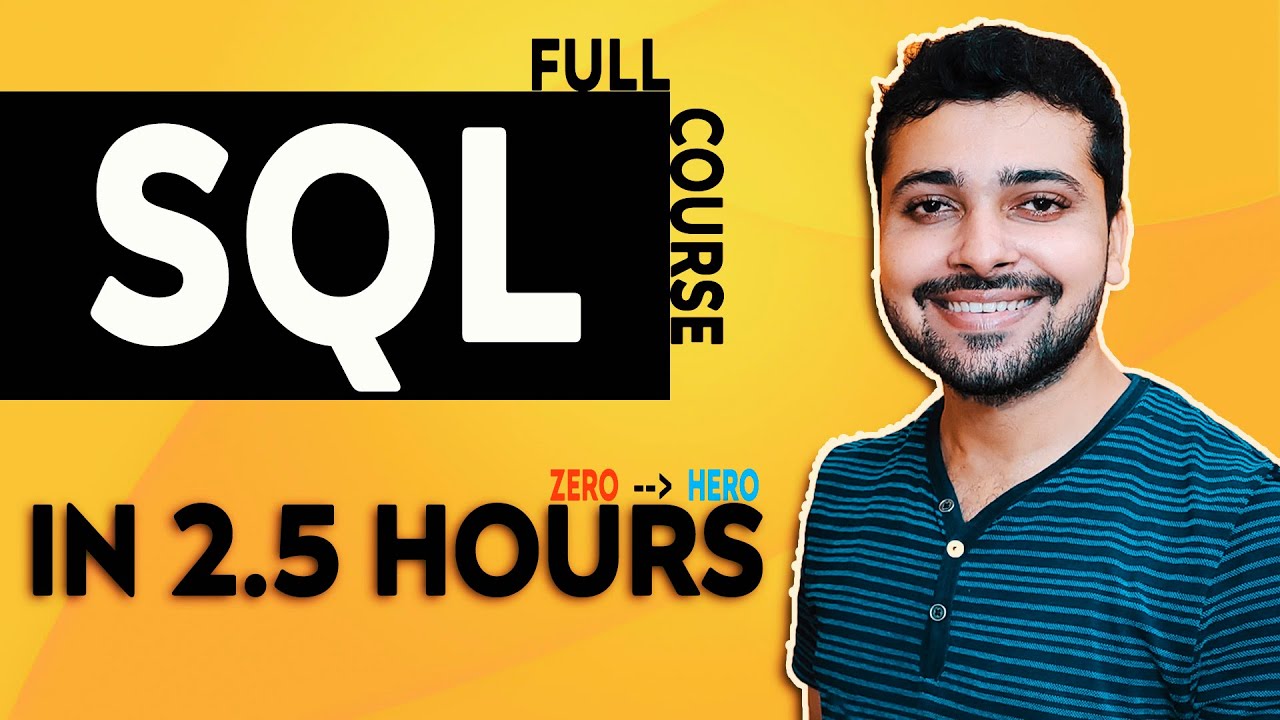 SQL Tutorial for Beginners | Full SQL Course In Hindi
