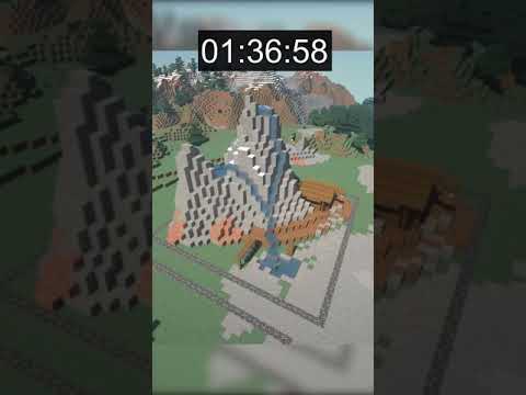 Minecraft: Mountain Base Build Challenge