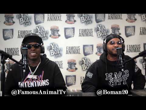 Cleveland Ohio Rappers Boman Stops by Drops Hot Freestyle on Famous Animal Tv