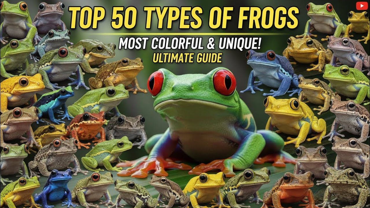 Amazon Rainforest Frogs – 8K Ultra HD Macro Wildlife Experience