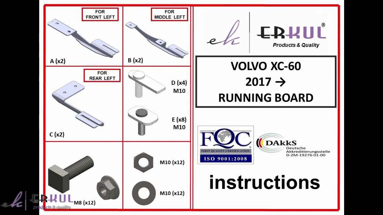 Боковые Подножки Tayga Black (2 шт., Алюминий) Video 1