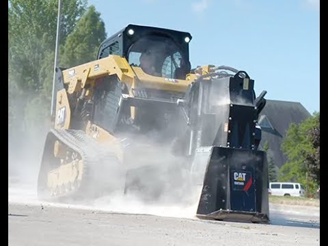 Cat® Wheel Saw at Work