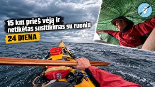 15 km prieš vėją ir netikėtas susitikimas su ruoniu | 24 diena
