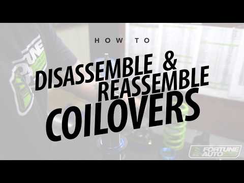 How to Disassemble and Reassemble Fortune Auto Coilovers - Fortune Auto