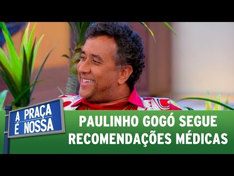 Paulinho Gogó follows medical recommendations | A Praça É Nossa (July 13, 2017)
