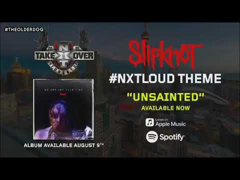 NXT TakeOver Toronto Official Theme Song 'Unsainted'