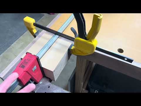 Rob Cosman Workbench: Tool trough (tray) and lamp caddy